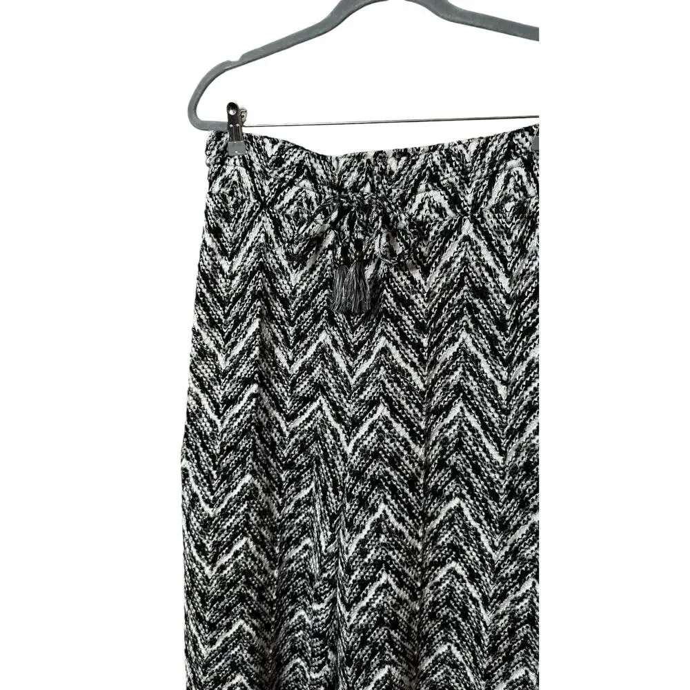 Ramy Brook Taytum Space Dye Chevron Knit Swim Cover Up Pants Size Large - Picture 11 of 12